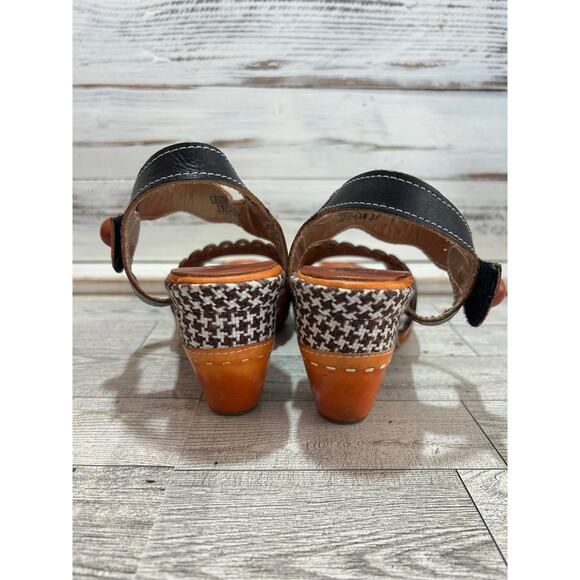 L'Artiste Spring Step Jive Multi Color Sz. 6.5 (Euro 37) Shoes Sandals - Picture 9 of 10